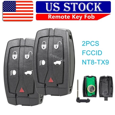 2 para Land Rover LR2 2008 2009 2010 2011 2012 entrada sin llave mando a distancia 5BTN Foto 1 de 4