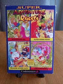 NES Codemasters Super Adventure Quests Boxed Complete with Box  Protector