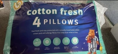 Almohadas frescas de algodón Silent Night x 4 Foto 1 de 4