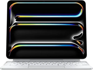 Apple MWR43LL/A Magic Keyboard Case for iPad Pro 13-Inch (M4) White, Open Box - Picture 1 of 5