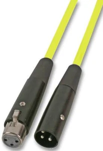 19.69FT, 6M, XLR Prise À Douille, Jaune, SOUNDLAB - Fluorescent Pour - Picture 1 of 1