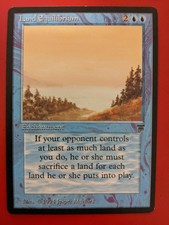 Land Equilibrium MTG Magic Legends rare MP EDH legacy vintage