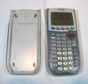 Texas Instruments TI-84 Plus Graphing Calculator Clear / Transparent - Picture 1 of 3