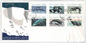 1988 New Zealand Whales FDC or FU Stamps - Picture 1 of 1