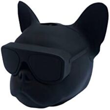 Small Black Dog Speaker Bluetooth Wireless Speaker with High Defination Sound,