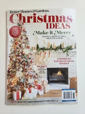 Better Homes & Gardens Christmas Ideas December 2021 Magazine Get Crafty Create
