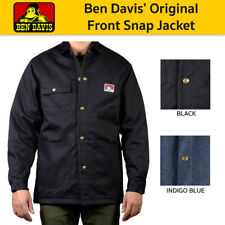 Ben David Men's Original Heavy Duty Twill Shell Snap Front Jacket