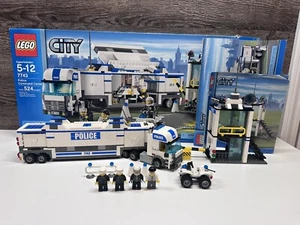 Lego City 7743 Police Command Centre 100% Complete With Instructions And Box - Picture 1 of 10