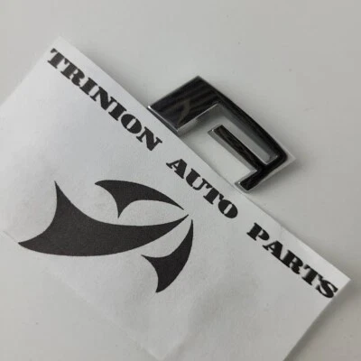 2004-2007 Chevrolet Malibu emblema porta-malas traseiro placa de identificação letra A APENAS cromado fabricante de equipamento original - Imagem 1 de 4