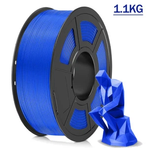 Filamento para impresora 3D JAYO PLA 1,75 mm 1,1 kg azul FDM impresión 3D sin burbujas - Imagen 1 de 9