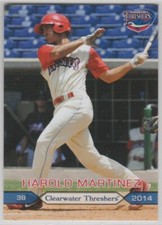 2014 Grandstand Clearwater Threshers #NNO Harold Martinez Phillies