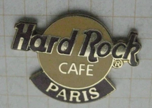 HARD ROCK CAFE PARIS SMALL CLASSIC YELLOW LOGO ...... HRC Pin (289j) - Picture 1 of 1