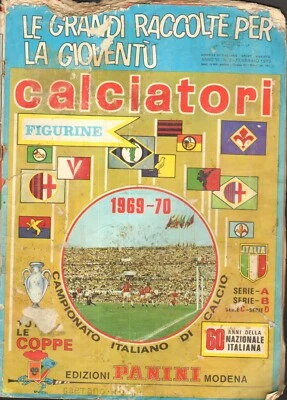 Album figurine Calciatori 1969-1970  da RECUPERO con 100 figurine presenti. P... - Immagine 1 di 2