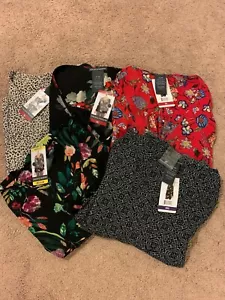 $68 Chelsea & Theodore Long-Sleeve Crossover Woven Top At Different C & Sz - Picture 1 of 48