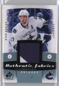 2010-11 SP Game Used Edition Authentic Fabrics /35 Ryan Kesler #AF-RK Patch