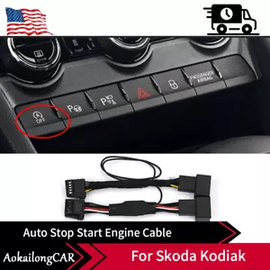 For Skoda Kodiak Automatic A-OFF Switch Stop Start Engine System Control Cable - Foto 1 di 9