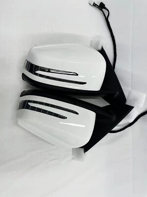 Juego de espejos retrovisores de coche para Mercedes Benz E Coupé W207 E250 E500 E550 blanco Foto 1 de 4