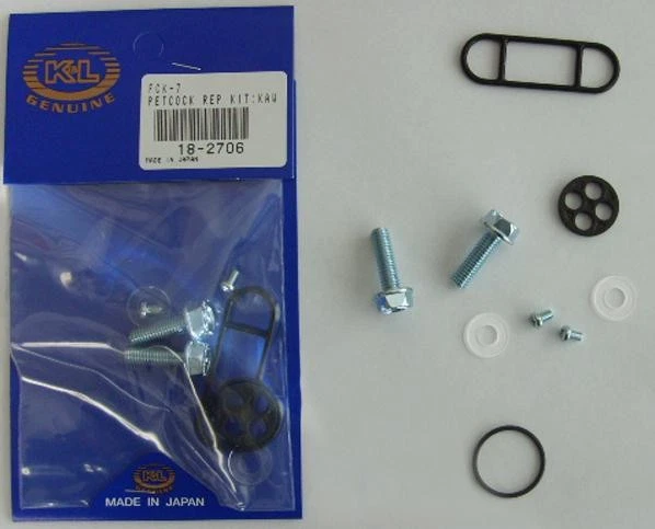 Kit de reconstrucción K&L Fuel Petcock para Kawasaki KLR250 1985-2005 Foto 1 de 1