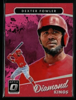 Dexter Fowler 2017 Donruss Optic No26 розовая призма бриллиантовые короли кардиналы - Изображение 1 из 2