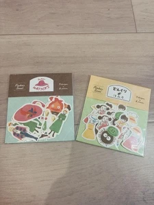 Ghibli Park Limited Flake Sticker My Neighbor Totoro Howl'S Moving Castle - Picture 1 of 2