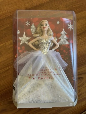New 2021 Holiday Barbie Doll BNIB - image 1 of 4