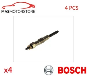 ENGINE GLOW PLUGS BOSCH 0 250 202 002 4PCS P NEW OE REPLACEMENT - Picture 1 of 9