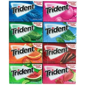 Dreizack zuckerfreier Kaugummi verschiedene Geschenkpackung (8er Pack) - Bild 1 von 9