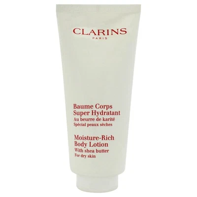 Paquete de 2 lociones corporales Clarins rica en humedad con manteca de karité (piel seca)-6,5 oz (probador) Foto 1 de 3