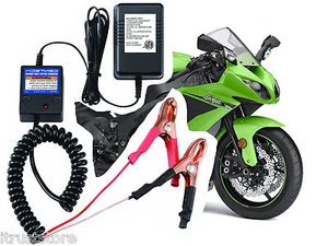 New Kawasaki Motorcycles 12 Volt Battery Maintainer Float Charger 12v - Picture 1 of 2