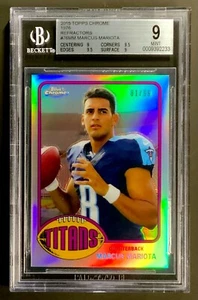 2015 Topps Chrome '76 1976 Refractor #76MM Marcus Mariota RC BGS 9 Titans #81/99 - Picture 1 of 3