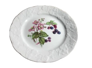 4 Dansk Dessert Plates France Rasberry Blackberry Strawberry Blueberry 8” - Picture 1 of 8