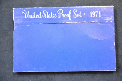 1971 U.S Proof Set in OGP Cover