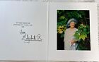 Queen mother 1995 Signed Christmas Card 