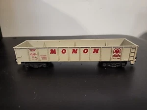 American Flyer 24127 Monon Gondola Gray And Burgundy - Picture 1 of 7