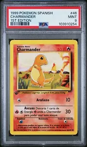 1999 POKEMON BASE SET SPANISH 1ST EDITION CHARMANDER #46 PSA 9 - Picture 1 of 2