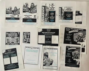RARE 80s 90s Vintage WWF Marketing Promoting Behind the Scenes Materials Lot #3 - Picture 1 of 6