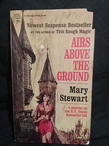 AIRS ABOVE THE GROUND by MARY STEWART 1966 PB   - Picture 1 of 4