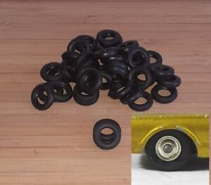 Matchbox Kingsize Hollow Treaded Reproduction Rubber Tyres Various Pack Sizes