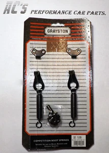 Competition Boot Springs - Black Coated Stainless Steel (GE53B) - Picture 1 of 1