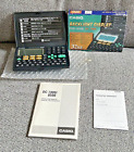 Vintage Casio Podświetlenie Wyświetlacz Bank danych Planer Organizer DC-7800 w pudełku 32kb