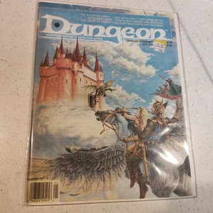 DUNGEON MAGAZINE 1988 # 9 Photocopied Cover - Picture 1 of 10