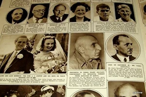 MOHAMMAD MOSSADEGH 1954 PRISON SENTENCE IRAN PHOTO FEATURE PRE-SHAH PERSIA - Picture 1 of 1