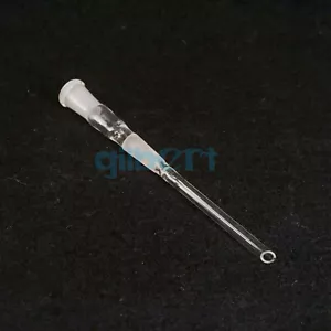 Adaptador recto de vidrio de laboratorio articulado 10/19 hembra x 10/19 macho - Imagen 1 de 4