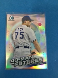 F131,824 2021 Bowman Chrome 40 Man Futures ASA LACY DODGERS