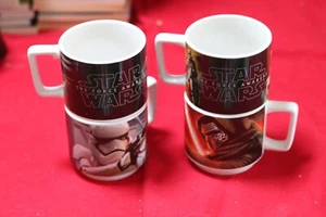 Star Wars The Force Awakens Coffee Mugs Tea Cups 4 Different Designs - Picture 1 of 10