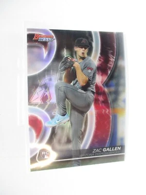 2020 Bowman's Best Atomic Refractors #35 Zac Gallen RC DIAMONDBACKS - Image 1 of 2