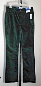 Old Navy Damen schwarz extra hoch geschnitten Bootcut Hose Größe 4 neu mit Etikett - Bild 1 von 2