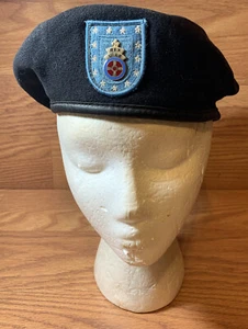 US Army 180th Transportation Battalion Rex Viae Crest On Military Baret - Bild 1 von 4