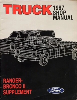 1987 年福特 Ranger、Bronco II 商店手动电源配件和超级驾驶室补充剂 — 第 1/3 张图片