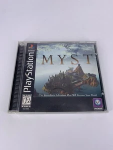 Myst (Playstation 1 PS1) Disc & Manual Registration Card Sunsoft Psygnosis CIB - Bild 1 von 7